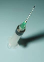 Meningitis injection needle