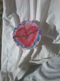 Simple tie-dying crafts for kids