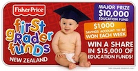 Win a share in $15 000 of Education Funds from Fisher-Price