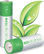 Battery performance that’s eco-friendly Eco Alkaline batteries