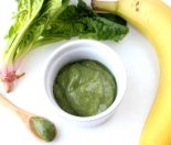 Spinach and Banana Puree