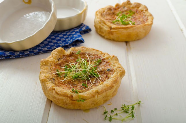 Bacon, Egg and Spinach Pie Bacon, Egg and Spinach pie