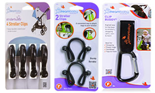 Dreambaby® On the Go Stroller Hooks and Clips Prize Packs