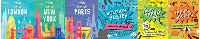 Latest book release packs from Lonely Planet Kids
