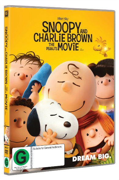 Snoopy and Charlie Brown: The Peanut Movie on DVD