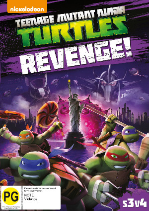 Teenage Mutant Ninja Turtles: Season 3 on DVD