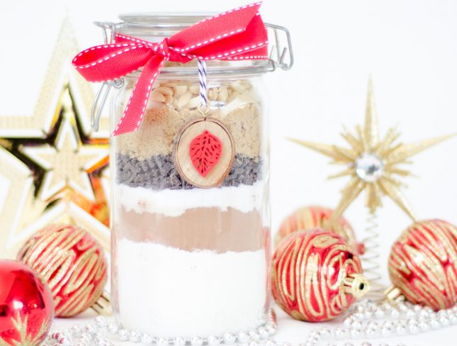 Layered chocolate brownie Layered chocolate brownie