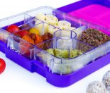 bento lunch box purple