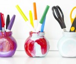 painted jar storage
