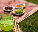 Homemade lemon cordial-summertime