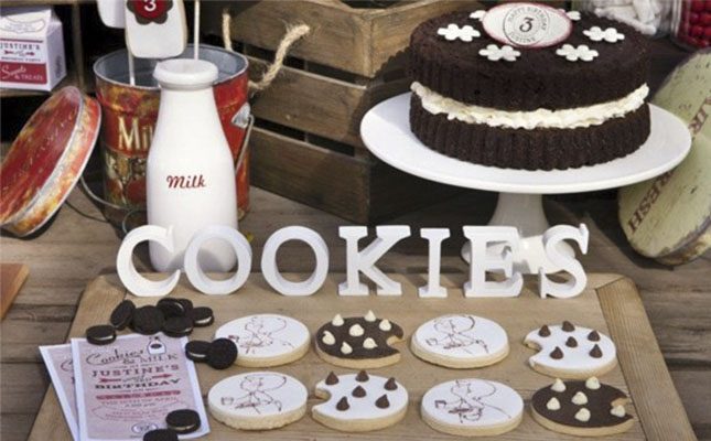 Justine’s Cookies & Milk Party