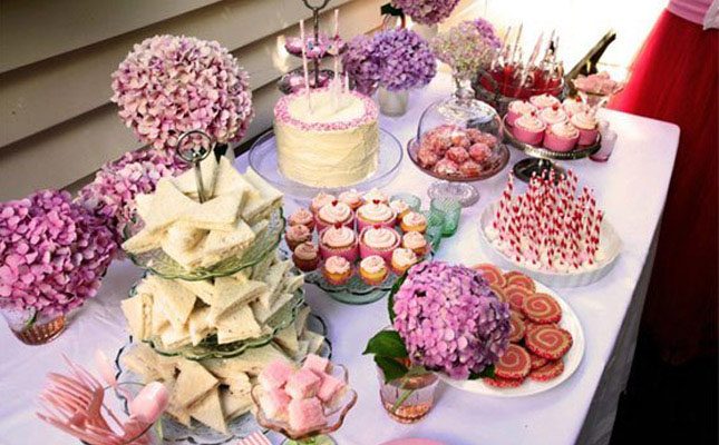 Miss T’s Pink Garden Party Pink garden party T