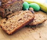 Feijoa banana and walnut bread