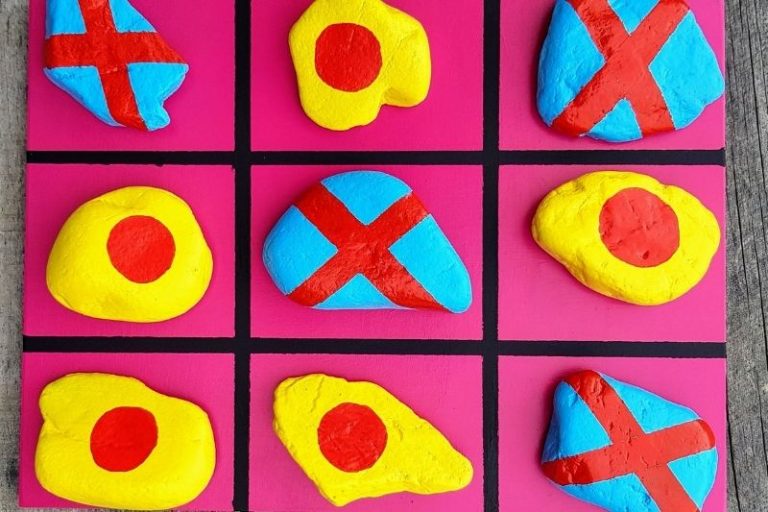 DIY Tic-Tac-Toe or Noughts and Crosses